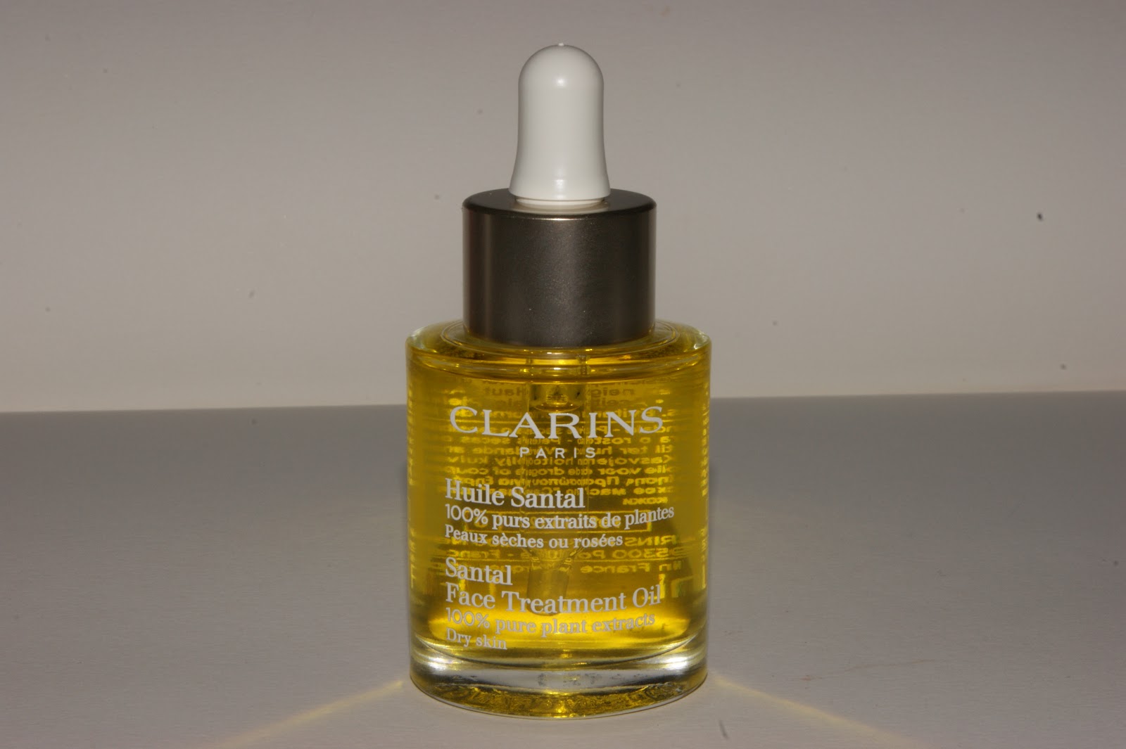 clarins santal face treatment oil